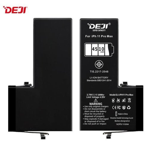 DEJI BATTERIA DE GRANDE CAPACITA (4500 mAh) PER APPLE IPHONE 11 PRO MAX 6.5