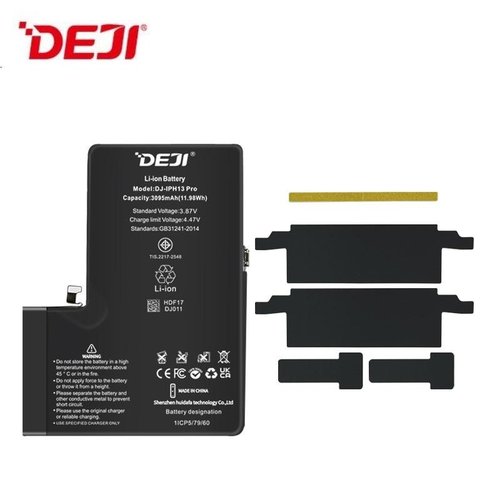 DEJI CK BATTERIA (3095MAH) PER APPLE IPHONE 13 PRO 6.1 (SUPPORTA LA CONNESSIONE DEL CAVO DELLA BATTERIA ORIGINALE LA LETTURA DELLE INFORMAZIONI DEL CHIP E LA VISUALIZZAZIONE DELLO STATO) BATTERIA DIAGNOSTICABILE (RICHIEDE AGGIORNAMENTO ALL'ULTIMA VERSIONE)