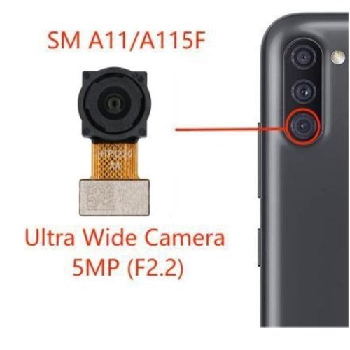 ANGOLO AMPIO CAMERA POSTERIORE PICCOLO 5MP PER SAMSUNG GALAXY M11 M115F / A11 A115F