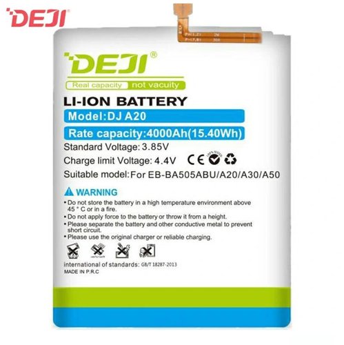 DEJI BATTERIA DJ A20 EB-BA505ABU PER SAMSUNG GALAXY A20 A205F / A30 A305F / A50 A505F / A30s A307F / A50s A507F