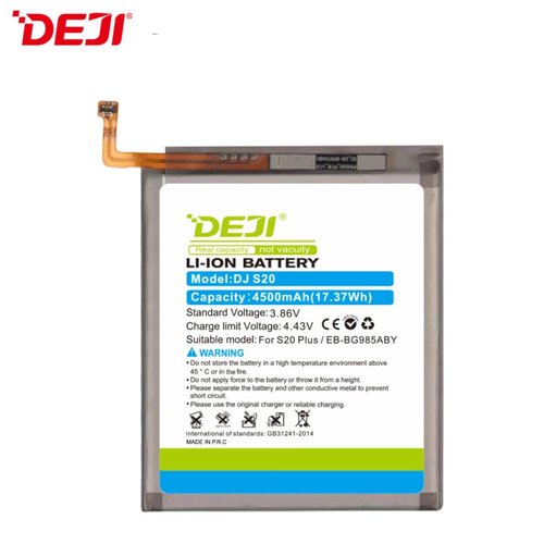 DEJI BATTERIA DJ S20 PLUS EB-BG985ABY PER SAMSUNG GALAXY S20 PLUS S20+ G985F G986F