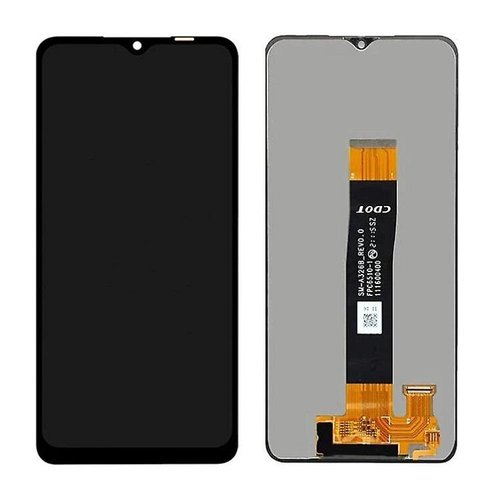 DISPLAY LCD + TOUCHSCREEN DISPLAY COMPLETO SENZA FRAME PER SAMSUNG GALAXY A32 5G A326B NERO ORIGINALE