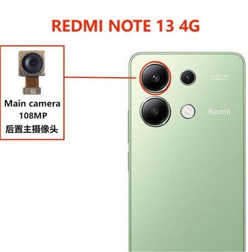 CAMERA POSTERIORE 108MP PER XIAOMI REDMI NOTE 13 4G (23129RAA4G) ORIGINALE