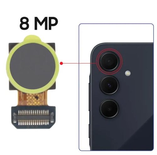 ANGOLO AMPIO CAMERA POSTERIORE PICCOLO 8MP PER SAMSUNG GALAXY A35 5G A356B / A36 5G A366B ORIGINALE