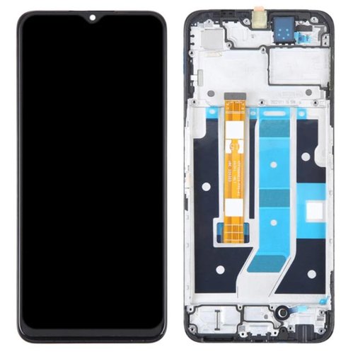 DISPLAY LCD + TOUCHSCREEN DISPLAY COMPLETO + FRAME PER OPPO A78 5G (CPH2483 CPH2495) NERO ORIGINALE