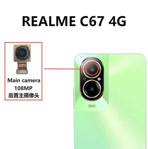 CAMERA POSTERIORE 108MP PER REALME C67 4G (RMX3890) ORIGINALE