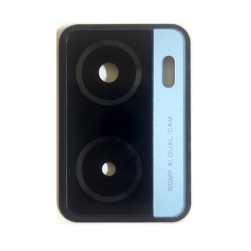 SUPPORTO CAMERA (CAMERA 50MP) PER OPPO A57s (CPH2385) BLU