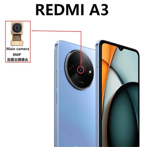 CAMERA POSTERIORE 8MP PER XIAOMI REDMI A3 (23129RN51X) ORIGINALE