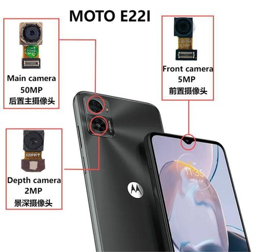 CAMERA PROFONDITA 2MP PER MOTOROLA MOTO E22 (XT2239) / E22I (XT2239-18) ORIGINALE
