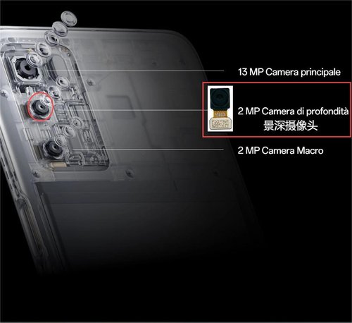 CAMERA PROFONDITA 2MP PER OPPO A16 (CPH2269) / A16S (CPH2271) ORIGINALE