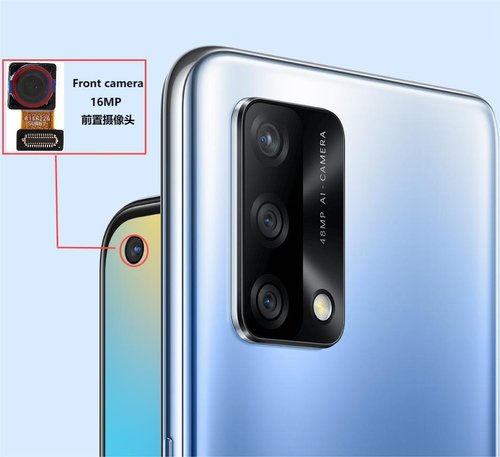 CAMERA ANTERIORE PER OPPO A74 4G (CHP2219) ORIGINALE
