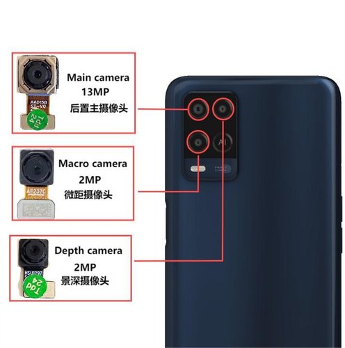 CAMERA POSTERIORE 13MP PER OPPO A54 4G (CPH2239) ORIGINALE