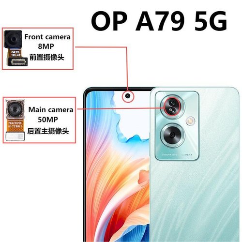 CAMERA POSTERIORE 50MP PER OPPO A79 5G (CPH2553 CPH2557) ORIGINALE