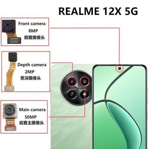 CAMERA PROFONDITA 2MP PER REALME 12X 5G (RMX3997) ORIGINALE