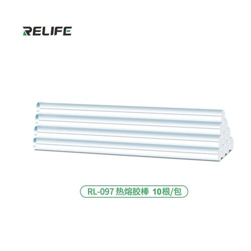 RELIFE RL-097 SET 10 PEZZI PER STICK DI COLLA A CALDO PUò ESSERE UTILIZZATO CON RELIFE RL-062E