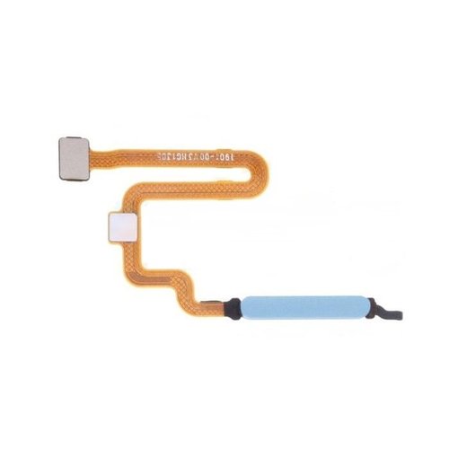 TASTO HOME + IMPRONTE FLEX COMPLETO PER XIAOMI REDMI NOTE 12 PRO 4G (2209116AG 2209116AG) STELLA BLU