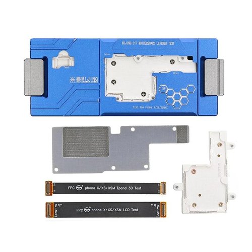 (Prenotazione) MIJING C17 RACK DI PROVA A STRATI DI SCHEDA MADRE PER APPLE IPHONE X / XS / XS MAX