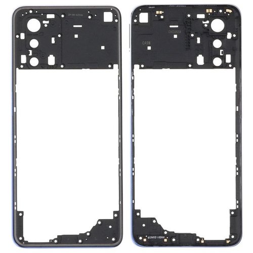 COVER CENTRALE B OPPO A74 4G (CHP2219) BLU ORIGINALE