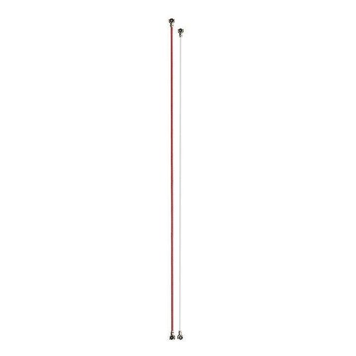 SET 2 ANTENNA PER SAMSUNG GALAXY A24 A245F (BIANCO 118MM / ROSSO 122MM)