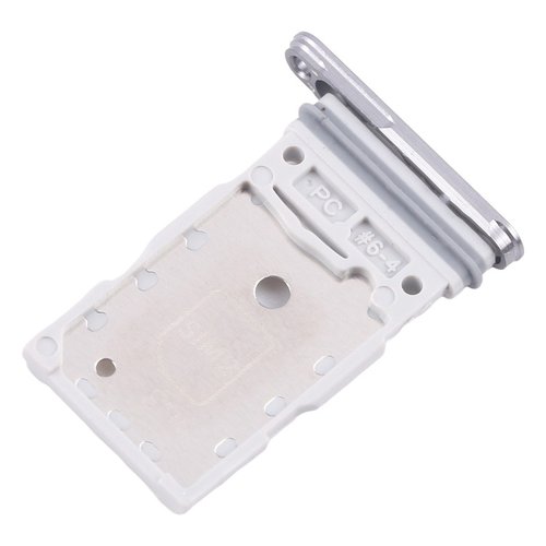DUAL SIM TRAY PER SAMSUNG GALAXY S25 5G S931B / S25 PLUS / S25+ 5G S936B ARGENTO
