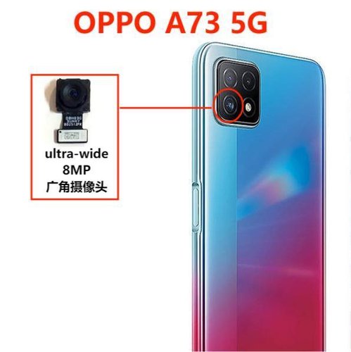 ANGOLO AMPIO CAMERA POSTERIORE PICCOLO 8MP PER OPPO A73 5G (CPH2161)