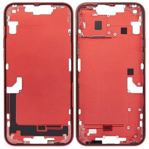 COVER CENTRALE A PER APPLE IPHONE 14 PLUS 6.7 ROSSO MATERIALE ORIGINALE