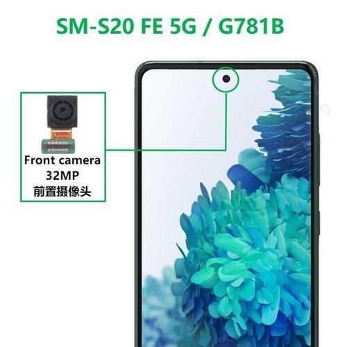 CAMERA ANTERIORE 32MP PER SAMSUNG GALAXY S20 FE 5G G781B / S20 LITE 5G G781F / S20 FE G780F ORIGINALE