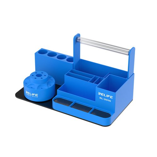 RELIFE RL-001H MAGAZZINO DI RIPARAZIONE MULTIFUNZIONALE ROTANTE BLU