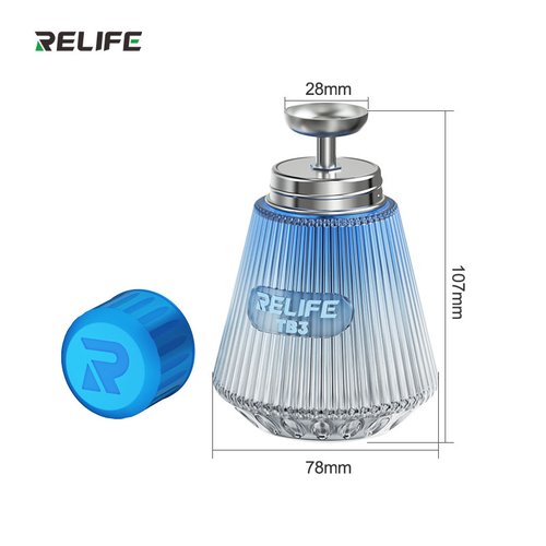 RELIFE TB3 LANJING PRO BOTTIGLIA DI VETRO SOLVENTE PER LIQUIDO DETERGENTE PER PCB / ALCOOL 150ML
