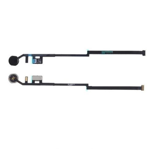 TASTO HOME + IMPRONTE FLEX COMPLETO PER APPLE IPAD 8 / IPAD 7 / IPAD 10.2 (2019) A2197 A2198 A2200 NERO