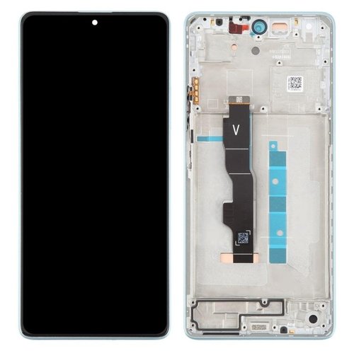 TOUCHSCREEN + DISPLAY AMOLED DISPLAY COMPLETO + FRAME PER XIAOMI REDMI NOTE 13 5G (2312DRAABG 2312DRAABI) BLU ORIGINALE (SERVICE PACK)
