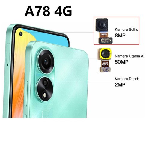 CAMERA ANTERIORE 8MP PER OPPO A78 4G (CPH2565) ORIGINALE