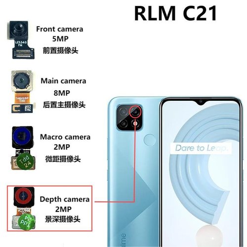 CAMERA PROFONDITA 2MP PER REALME C21 (RMX3201) ORIGINALE