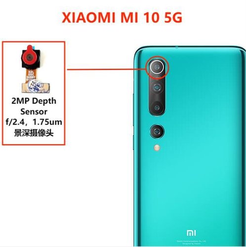 CAMERA PROFONDITA 2MP PER XIAOMI MI 10 5G (M2001J2G M2001J2I)