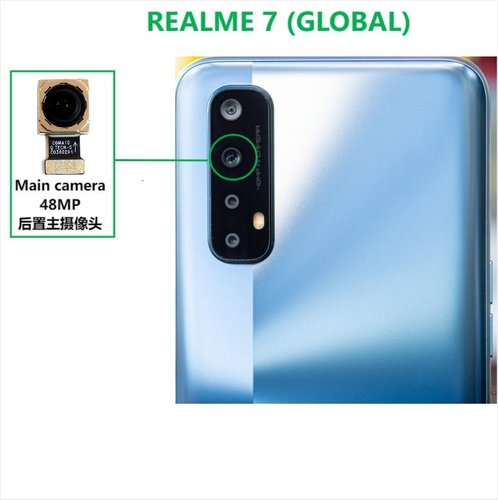 CAMERA POSTERIORE 48MP PER REALME 7 (Global) (RMX2155) ORIGINALE