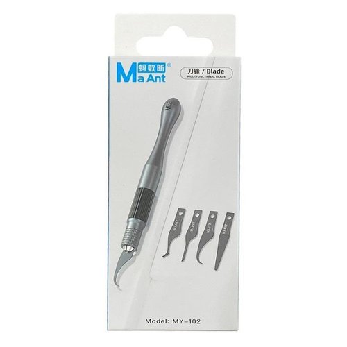 MAANT MY-102 SET DI LAME MULTIFUNZIONALI IN ACCIAIO AL CARBONIO PER LA RIMOZIONE DELLA COLLA DELLA SCHEDA MADRE