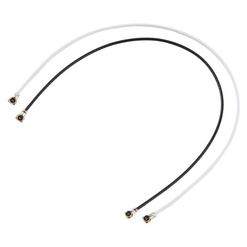SET 2 ANTENNA PER SAMSUNG GALAXY A14 5G A146P (NERO 127MM / BIANCO 131MM)