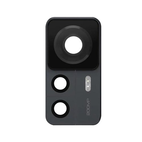 SUPPORTO CAMERA (200MP CAMERA) PER XIAOMI 12T PRO (22081212UG 22081212G) NERO