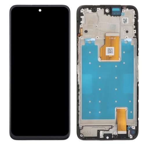 DISPLAY LCD + TOUCHSCREEN DISPLAY COMPLETO + FRAME PER HONOR 400 SMART (LGN-NX1) NERO ORIGINALE