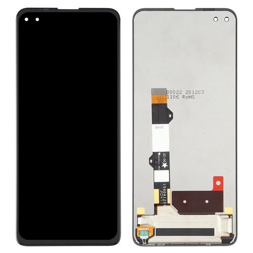 DISPLAY LCD + TOUCHSCREEN DISPLAY COMPLETO SENZA FRAME PER MOTOROLA MOTO G100 XT2125 NERO