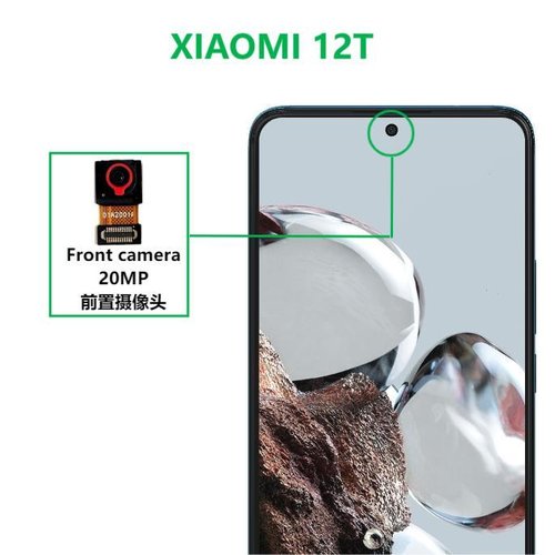 CAMERA ANTERIORE 20MP PER XIAOMI 12T (22071212AG) / POCO F4 GT (21121210G) ORIGINALE