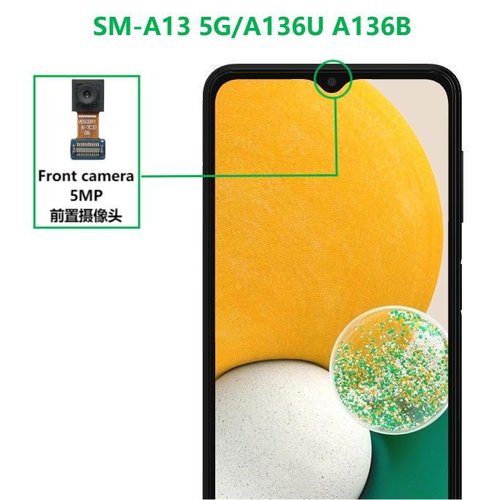CAMERA ANTERIORE 5MP PER SAMSUNG GALAXY A13 5G A136U / A136B