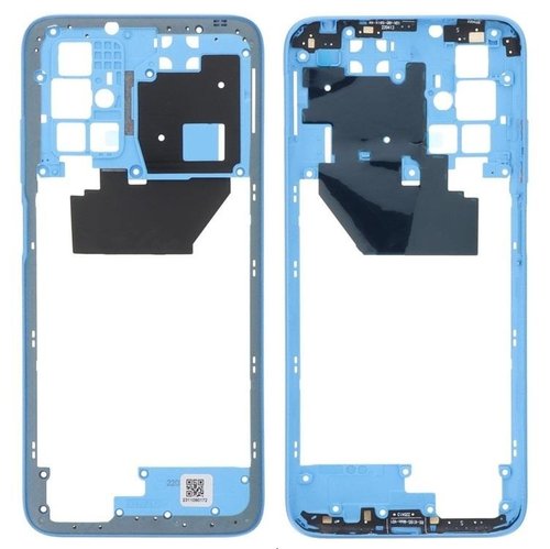 COVER CENTRALE B PER XIAOMI REDMI 10 (21061119AG 21061119DG 21061119AL) / REDMI 10 2022 (21121119SG) BLU (K19S VERSION)