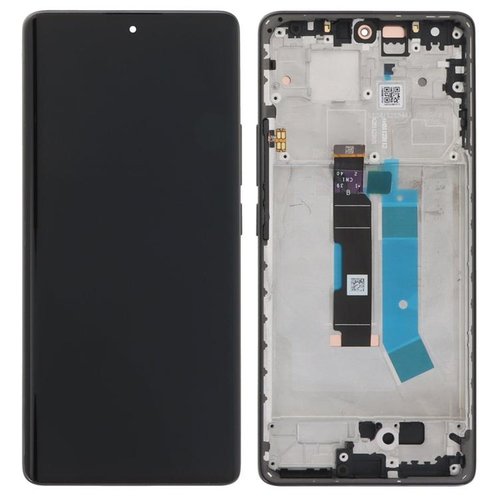 TOUCHSCREEN + DISPLAY AMOLED DISPLAY COMPLETO + FRAME PER XIAOMI REDMI NOTE 14 PRO 4G (24116RACCG) NERO ORIGINALE (SERVICE PACK)