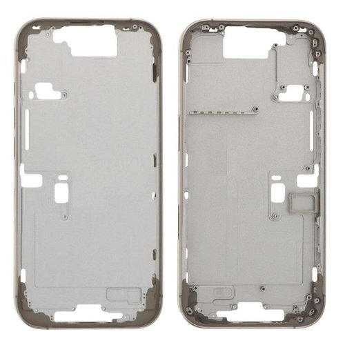 COVER CENTRALE A PER APPLE IPHONE 16 PRO 6.3 TITANIO NATURALE MATERIALE ORIGINALE