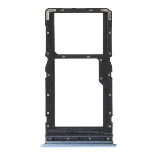 SIM TRAY PER XIAOMI REDMI 12 (23053RN02A 23053RN02Y 23053RN02I) / REDMI 12 5G (23076RN4BI 23076RN8DY) BLU