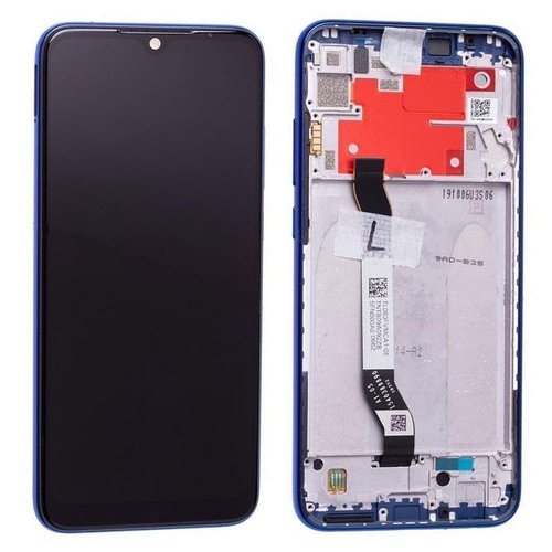 DISPLAY LCD + TOUCHSCREEN DISPLAY COMPLETO + FRAME PER XIAOMI REDMI NOTE 8T (M1908C3XG) BLU ORIGINALE