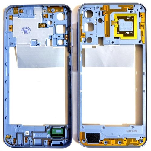 COVER CENTRALE B PER SAMSUNG GALAXY A15 5G A156B BLU