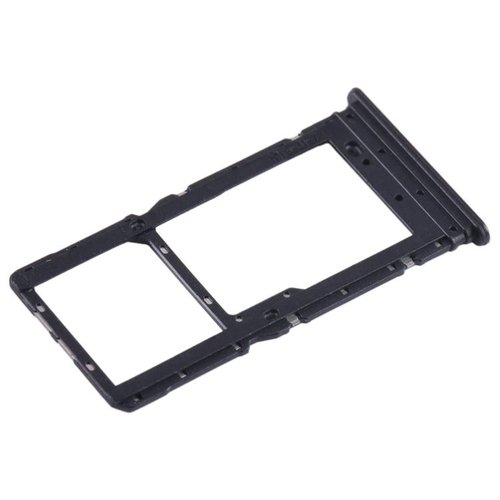 DUAL SIM TRAY PER XIAOMI REDMI 12 (23053RN02A 23053RN02Y 23053RN02I) / REDMI 12 5G (23076RN4BI 23076RN8DY) NERO
