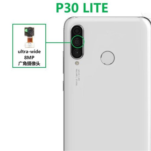 ANGOLO AMPIO CAMERA POSTERIORE PICCOLO 8MP PER HUAWEI P30 LITE MAR-L01A MAR-L21A MAR-LX1A
